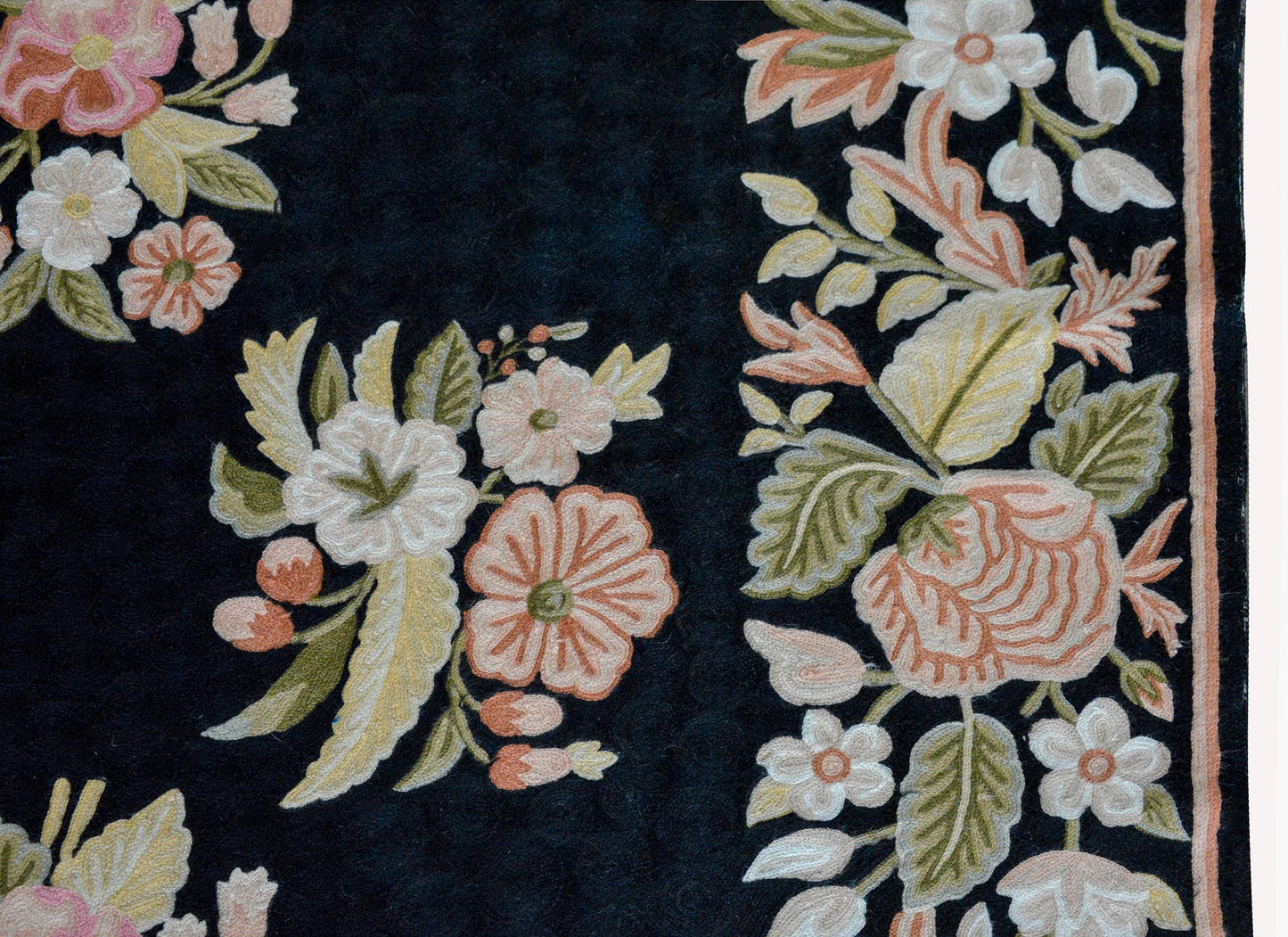 Vintage Needlepoint Rug For Sale