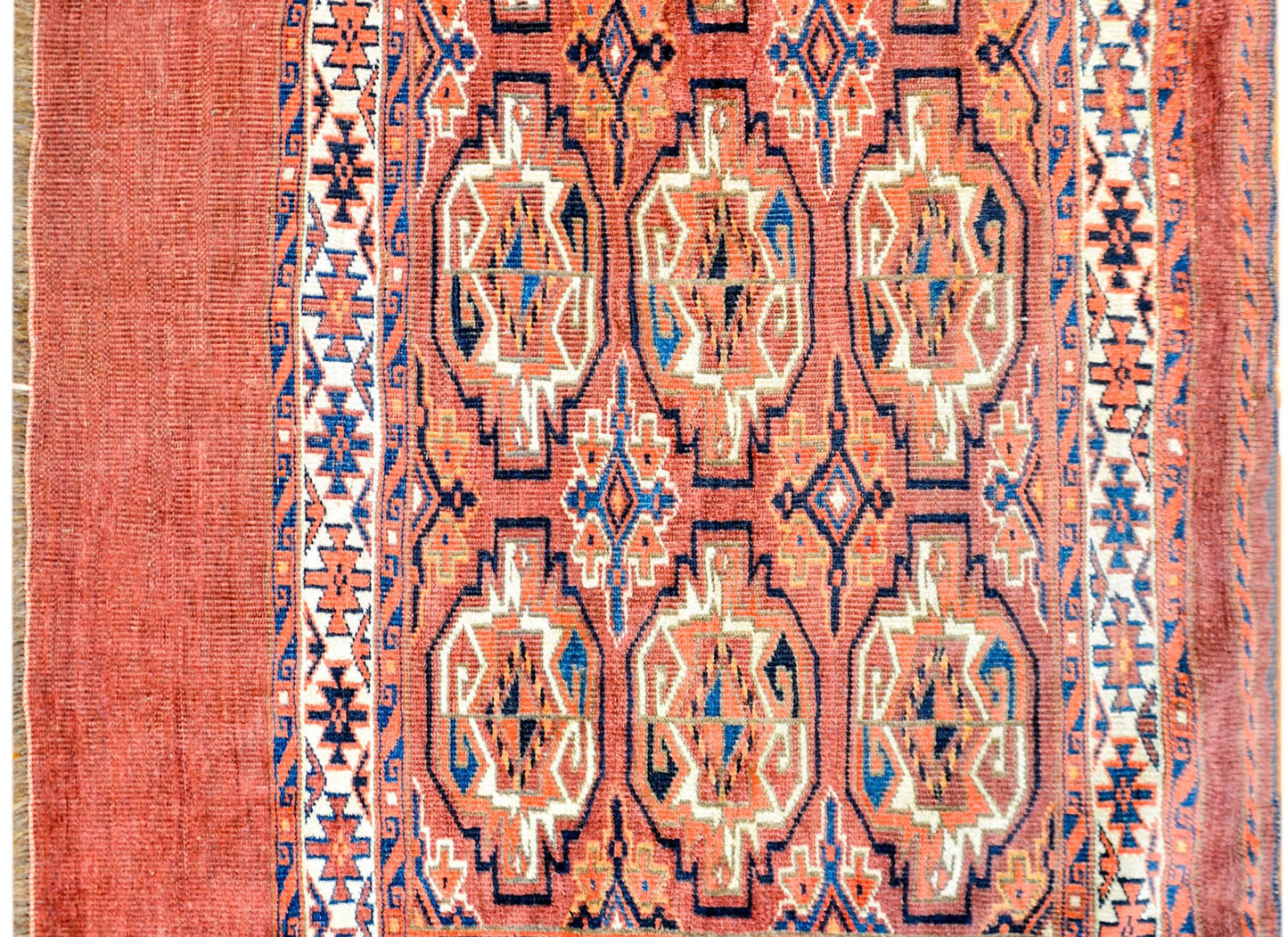 Early 20th Century Yamut Rug For Sale