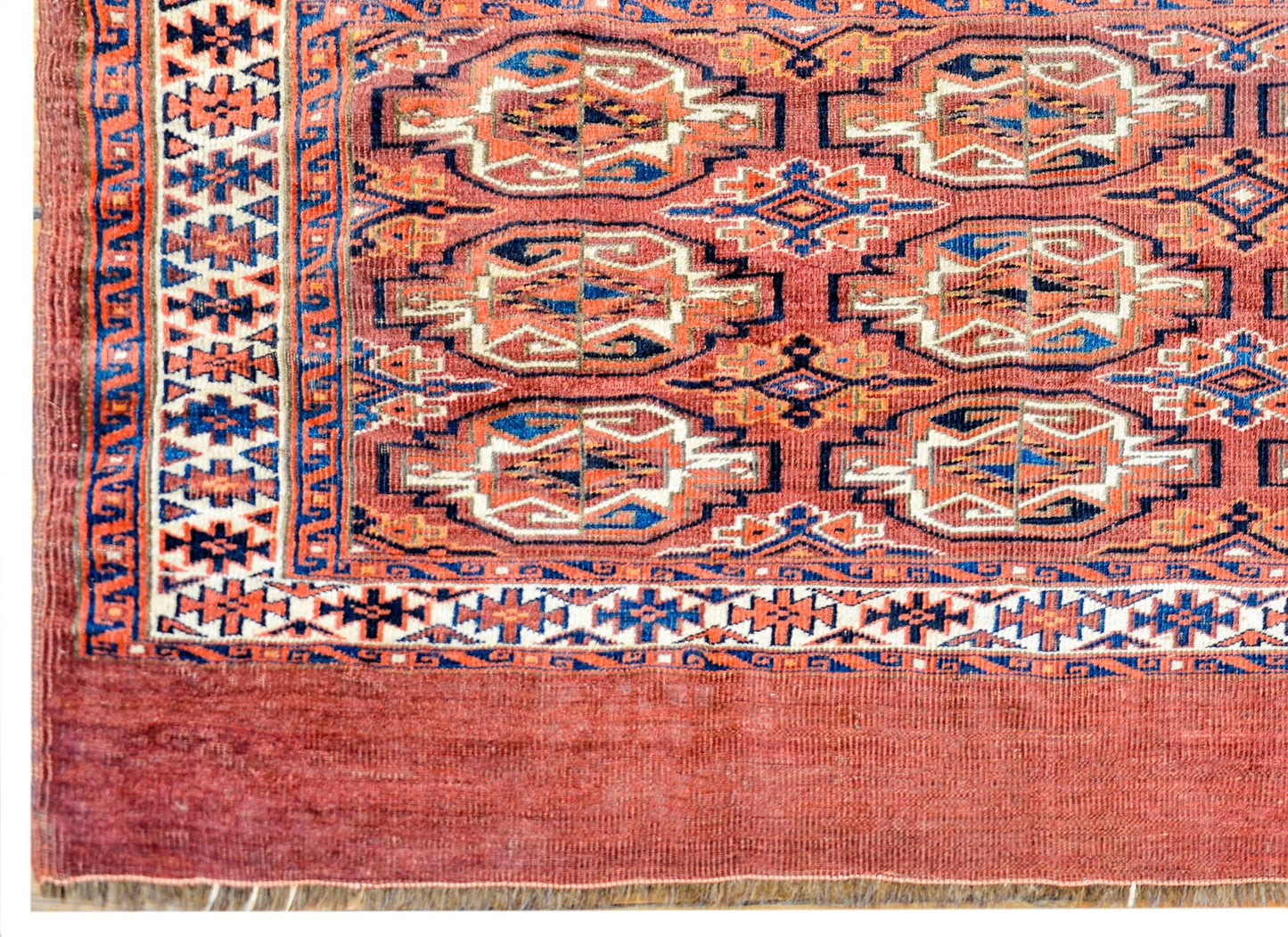 Early 20th Century Yamut Rug For Sale