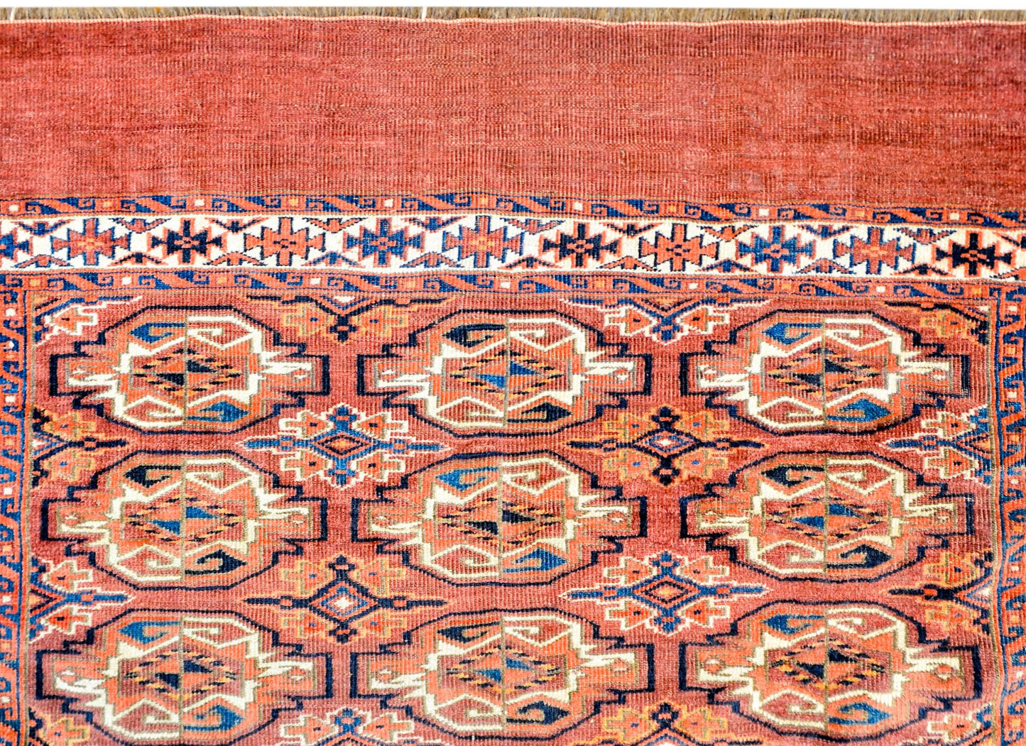 Early 20th Century Yamut Rug For Sale