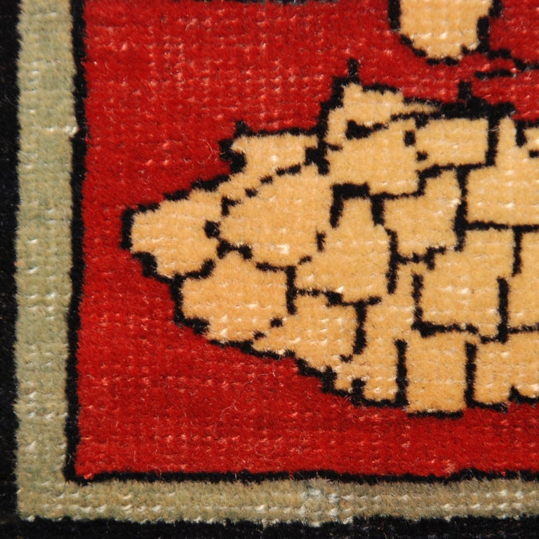 19th Century Saruk Farahan Carpet For Sale