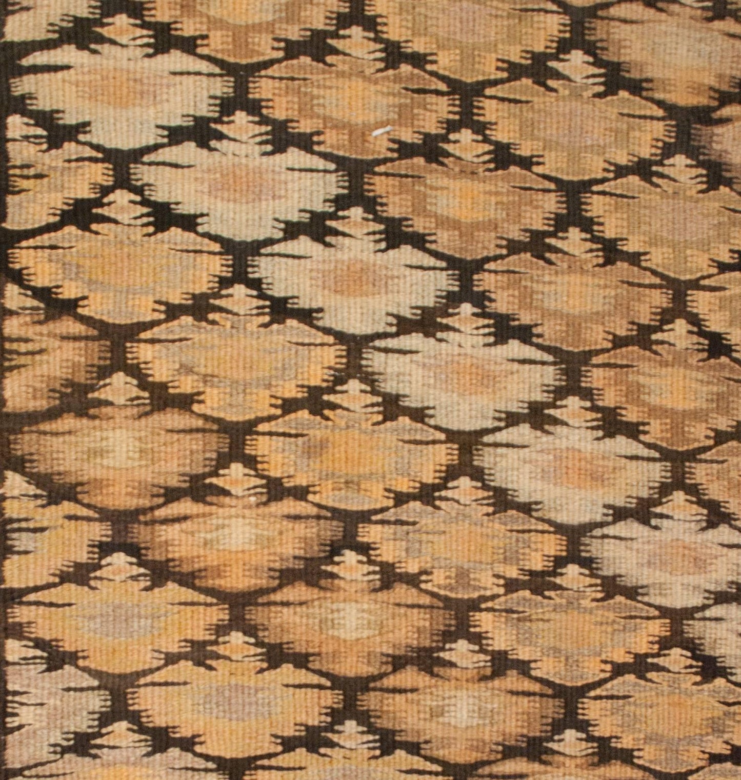 Beautiful Early 20th Century Qazvin Kilim For Sale