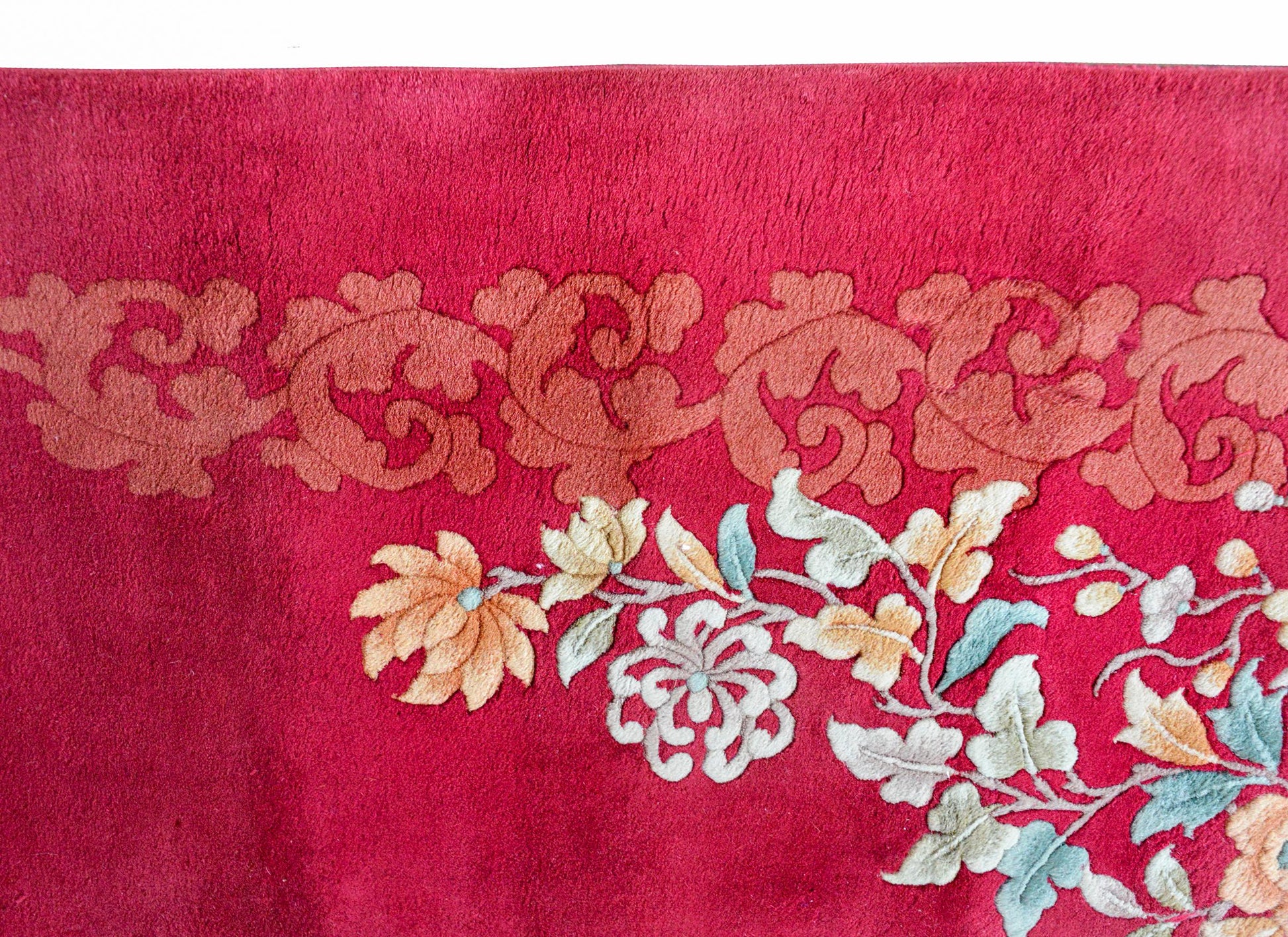 Chinese Art Deco Style Rug For Sale
