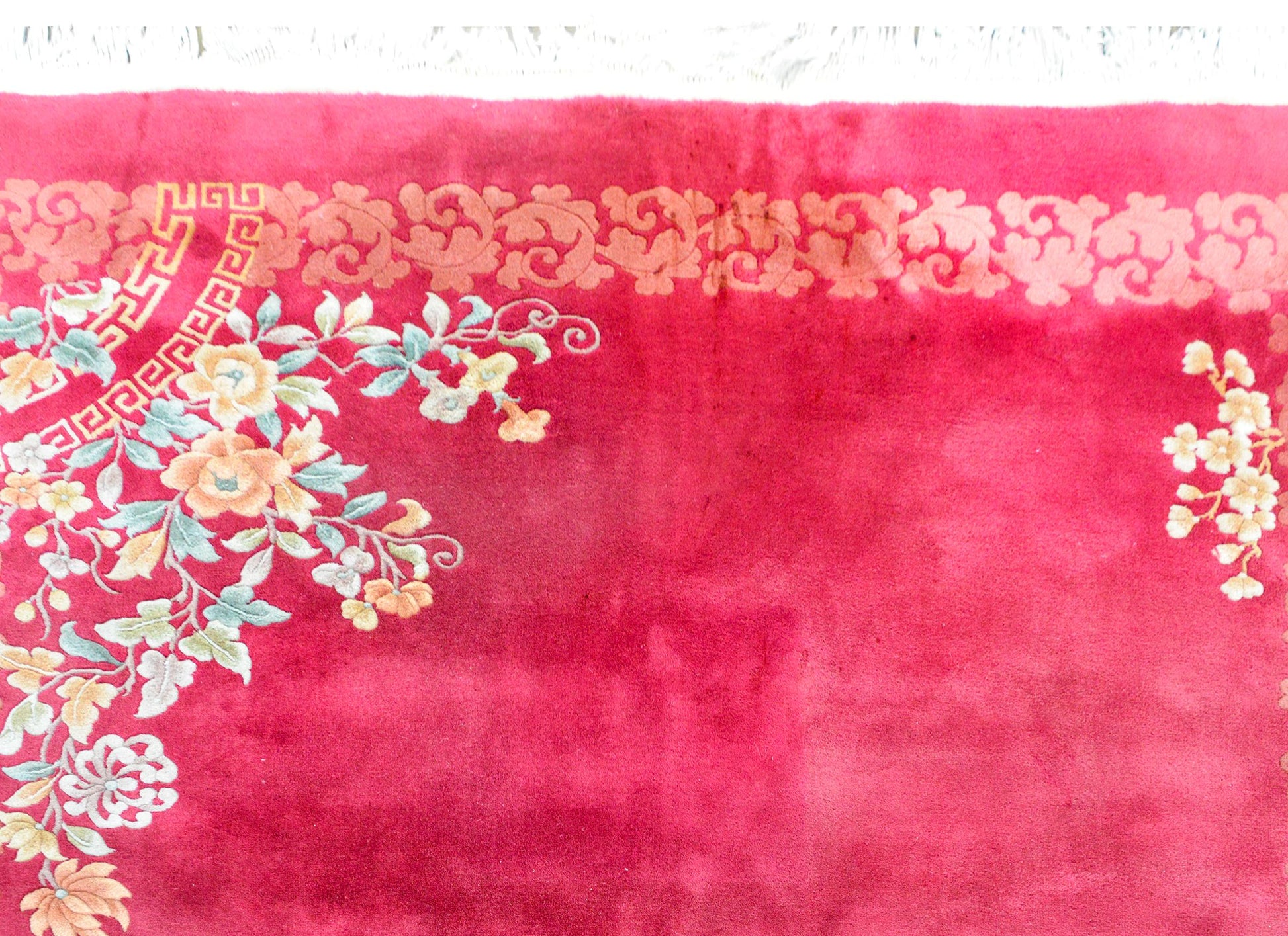 Chinese Art Deco Style Rug For Sale