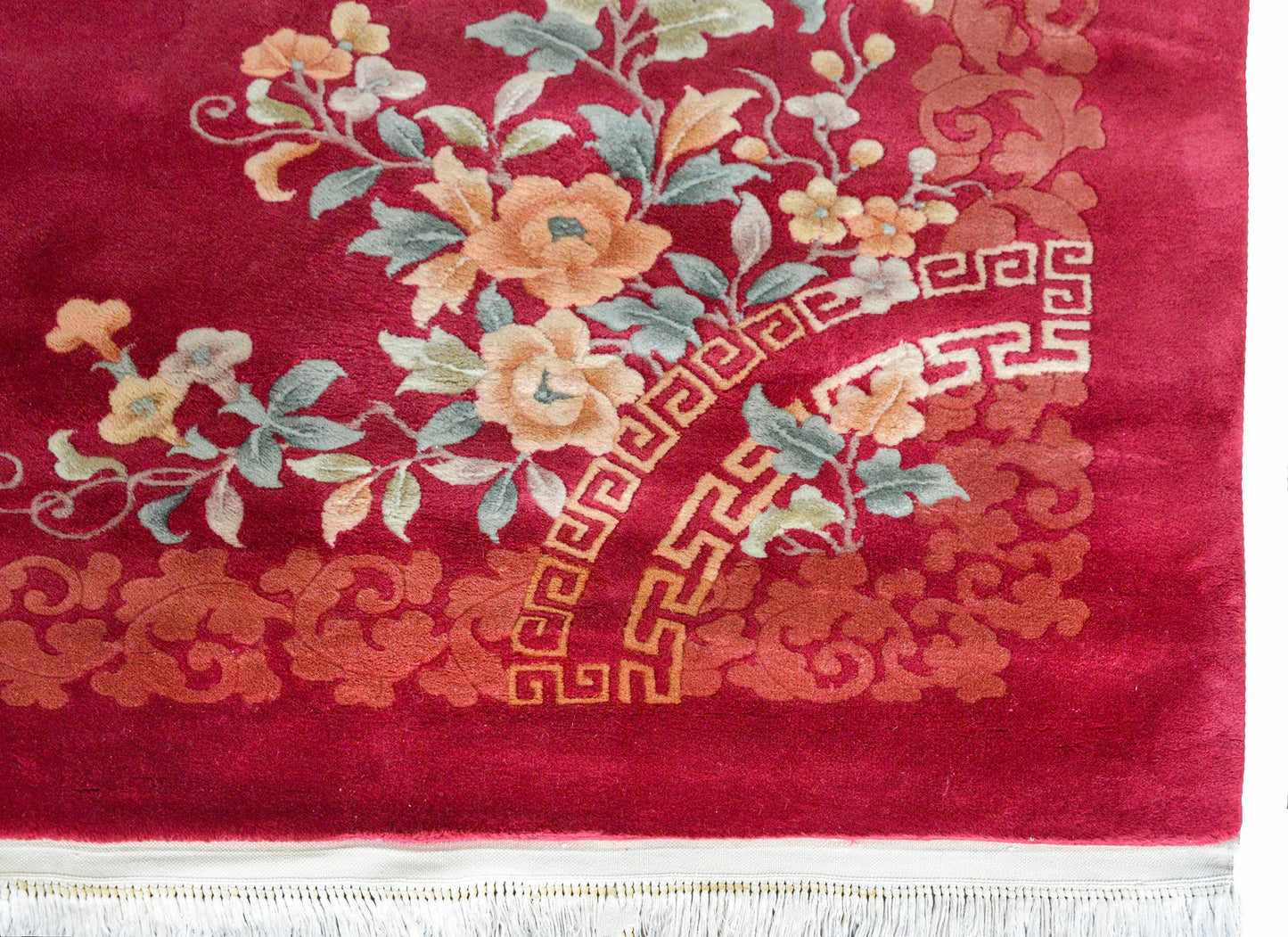Chinese Art Deco Style Rug For Sale