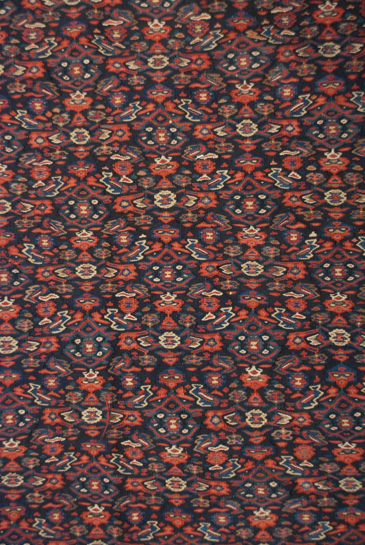 Early 20th Century Senneh Rug For Sale