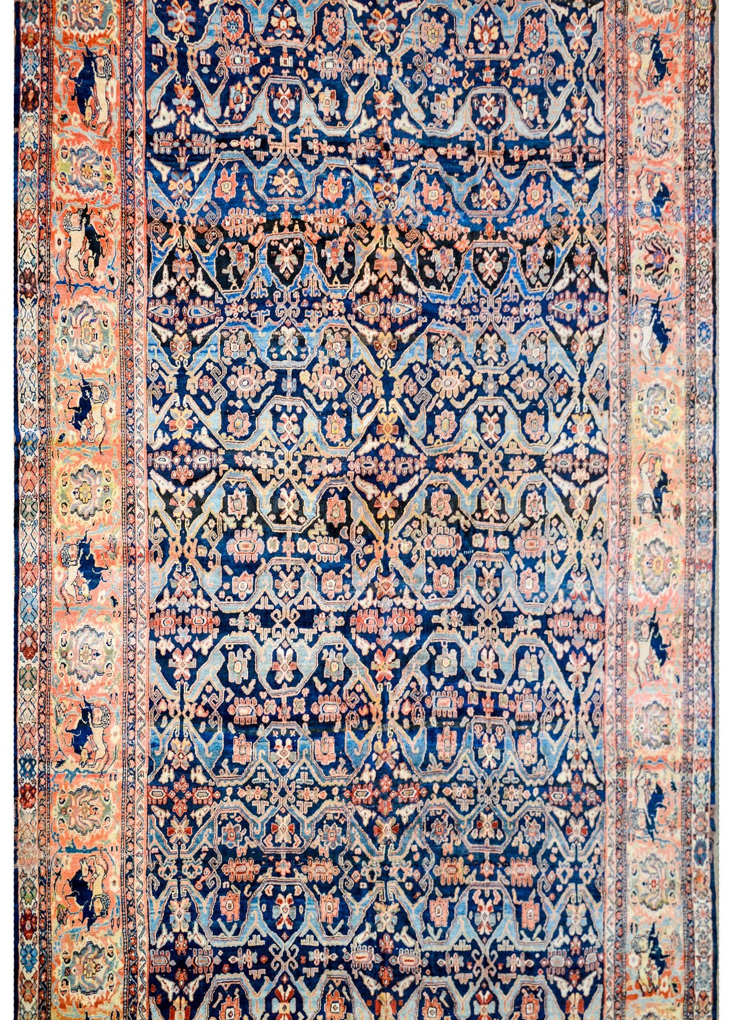 Unbelievable Early 20th Century Sultanabad Rug For Sale