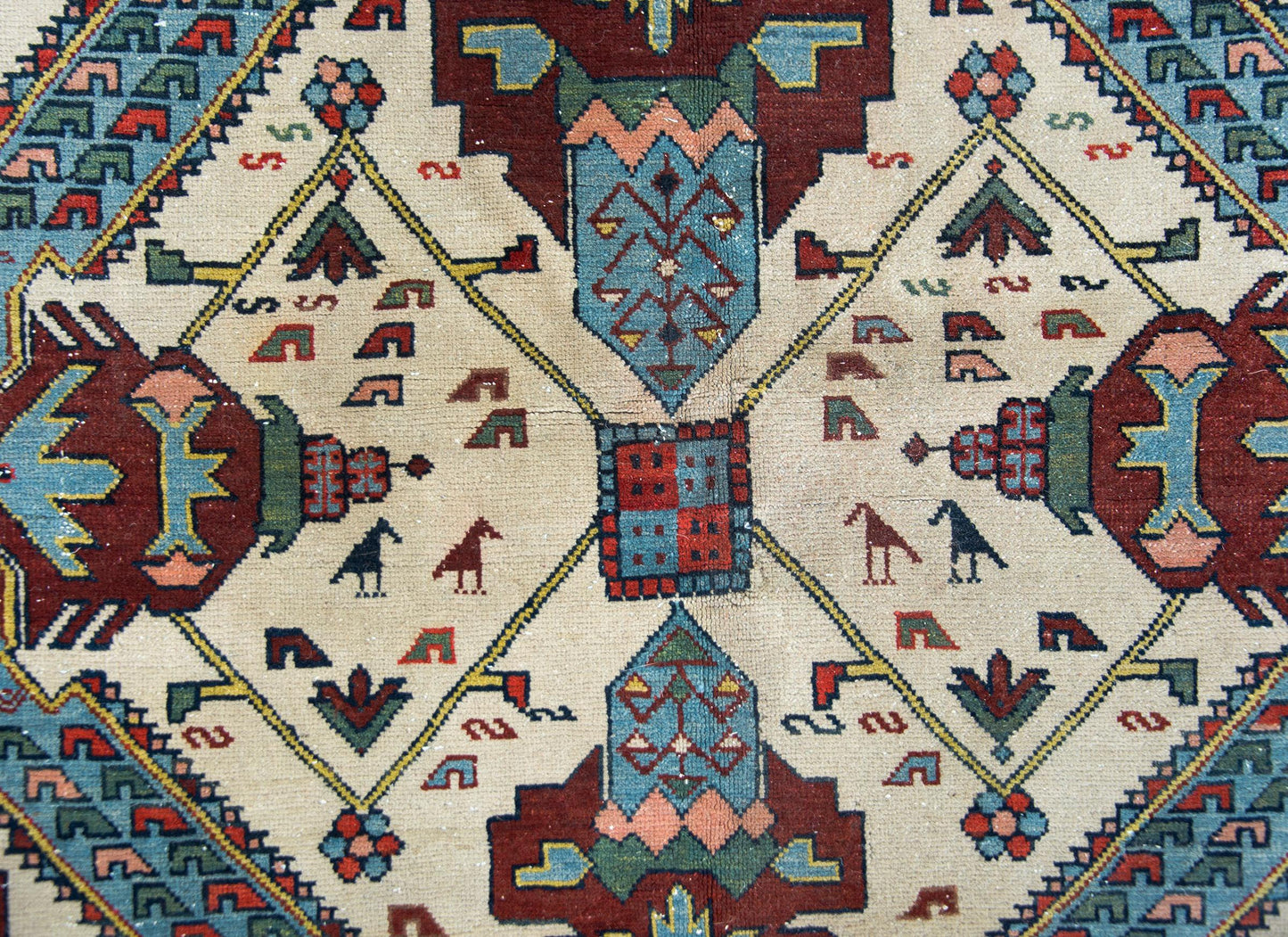 Early 20th Century Persian Ardabil Rug For Sale