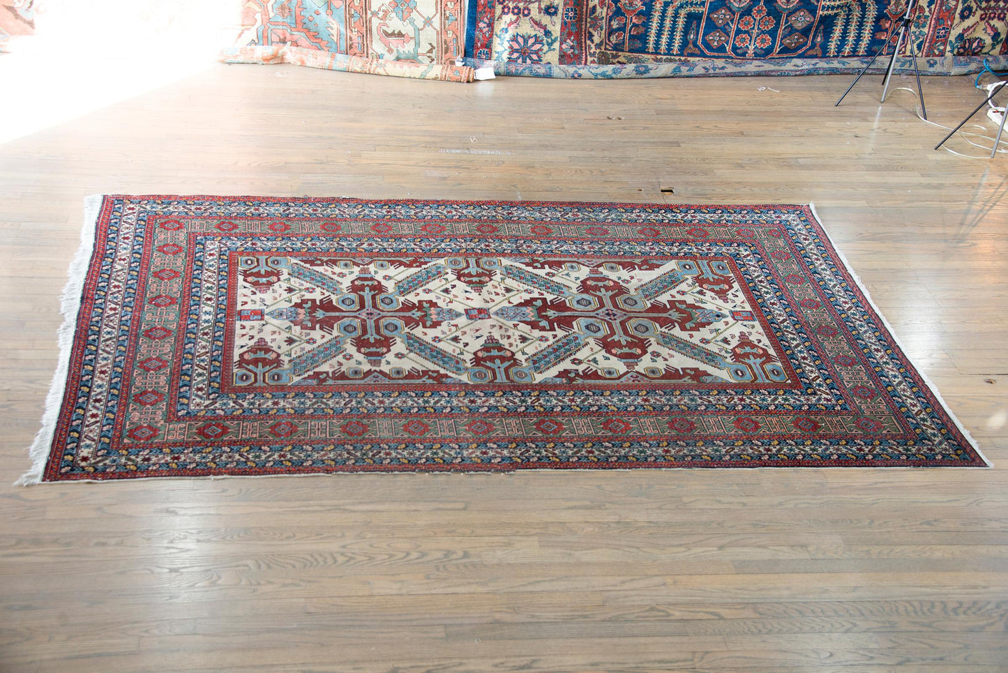 Early 20th Century Persian Ardabil Rug For Sale
