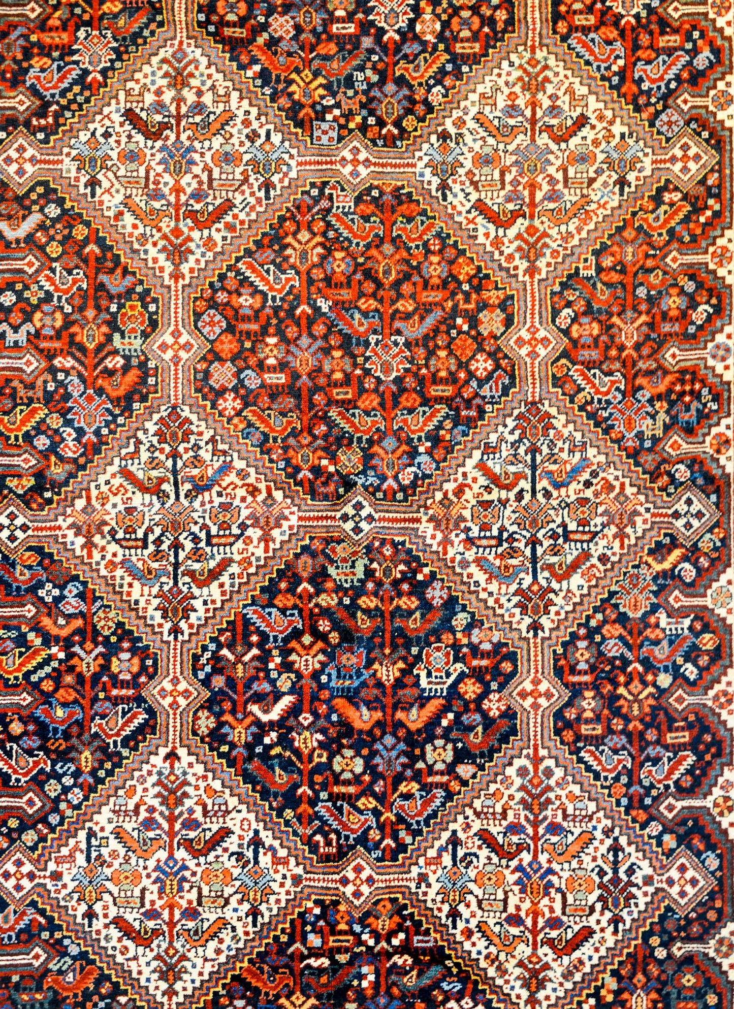 Outstanding Early 20th Century Kamseh Rug For Sale