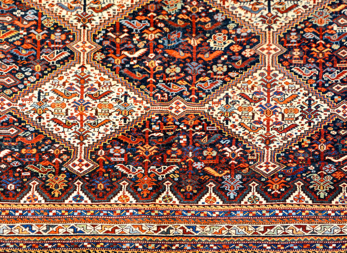 Outstanding Early 20th Century Kamseh Rug For Sale