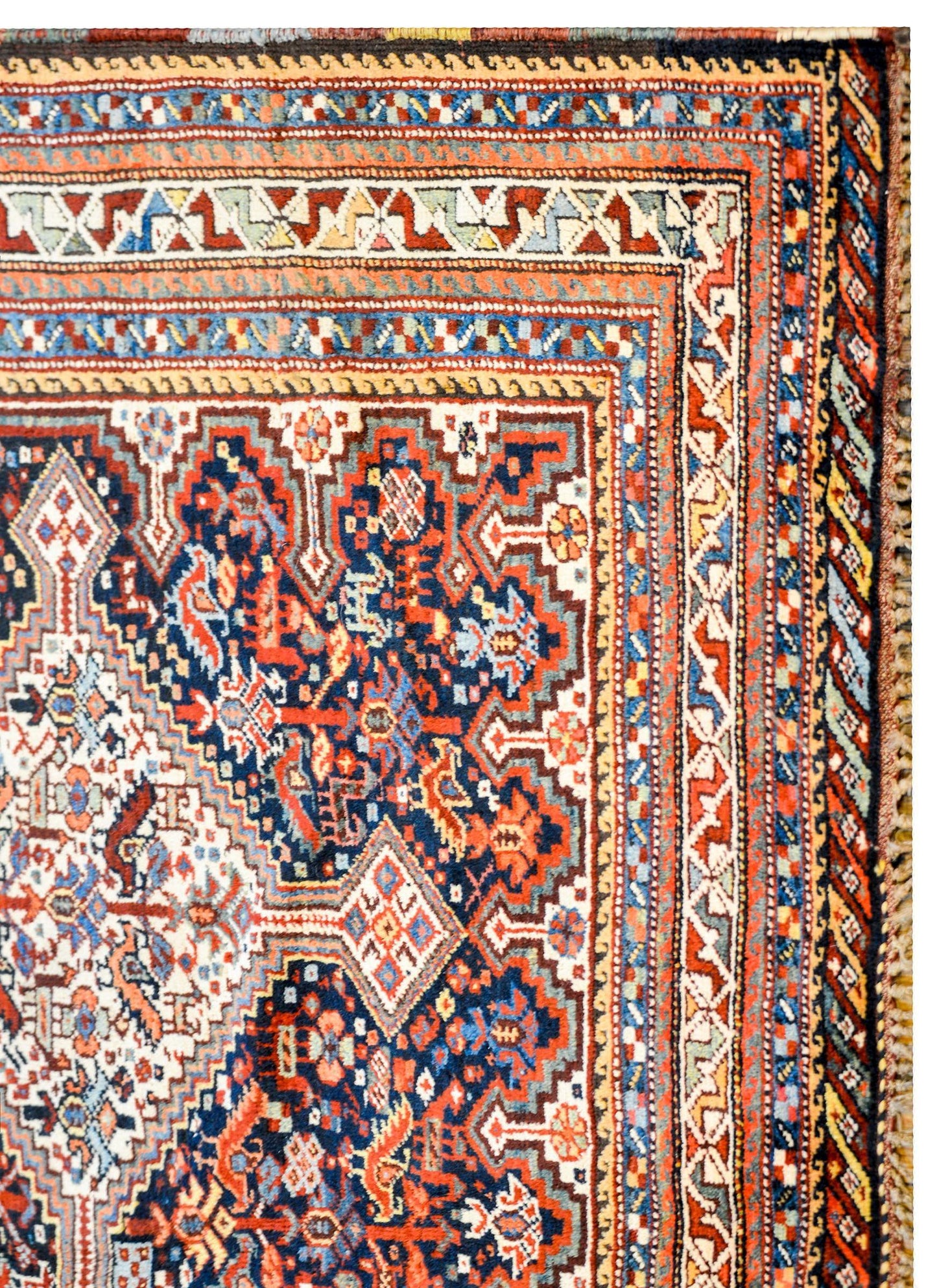 Outstanding Early 20th Century Kamseh Rug For Sale