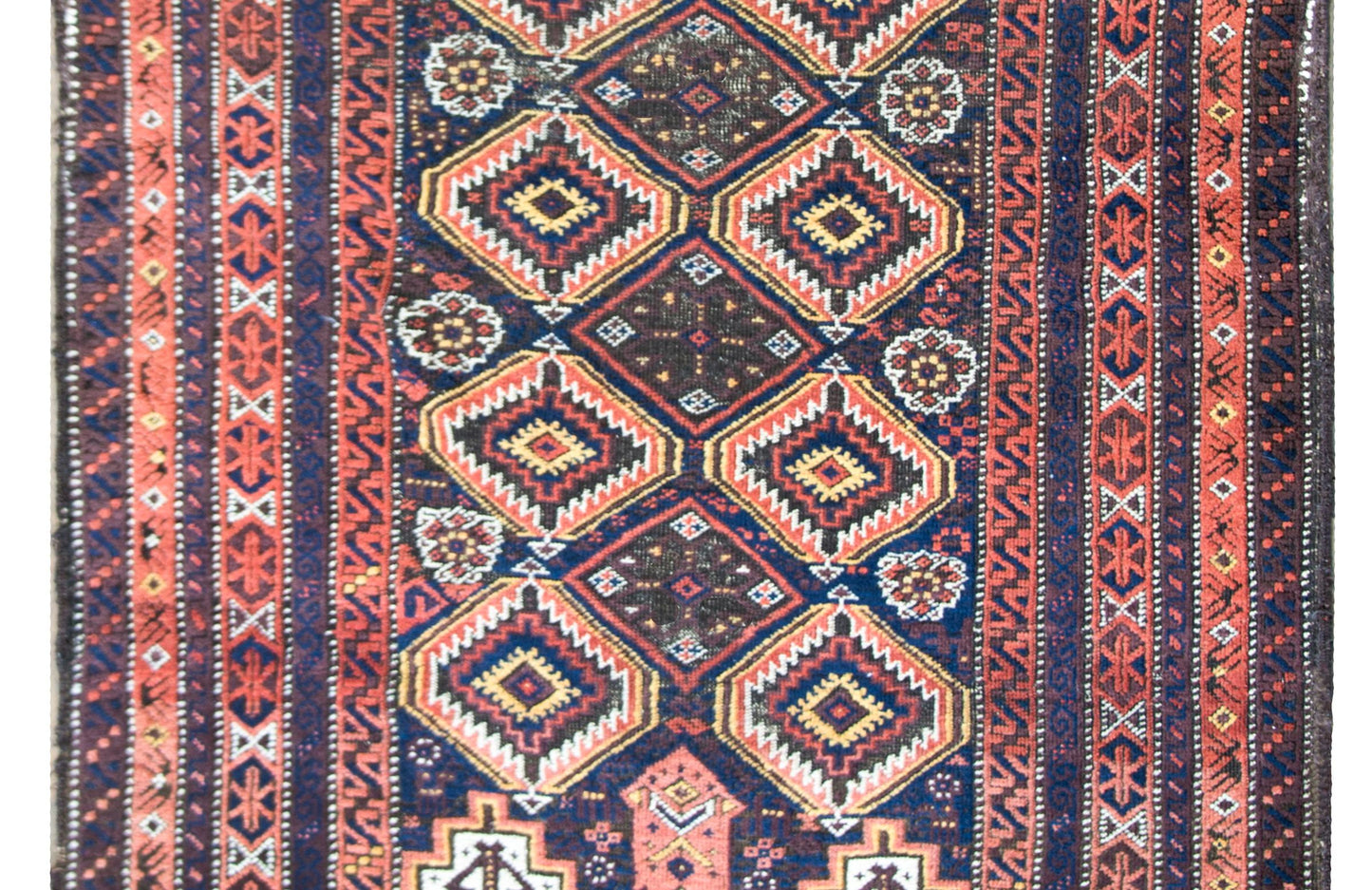Early 20th Century Persian Baluch Rug For Sale
