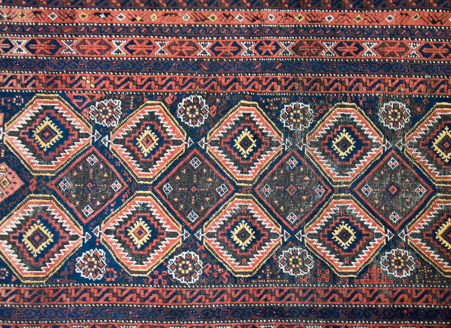 Early 20th Century Persian Baluch Rug For Sale