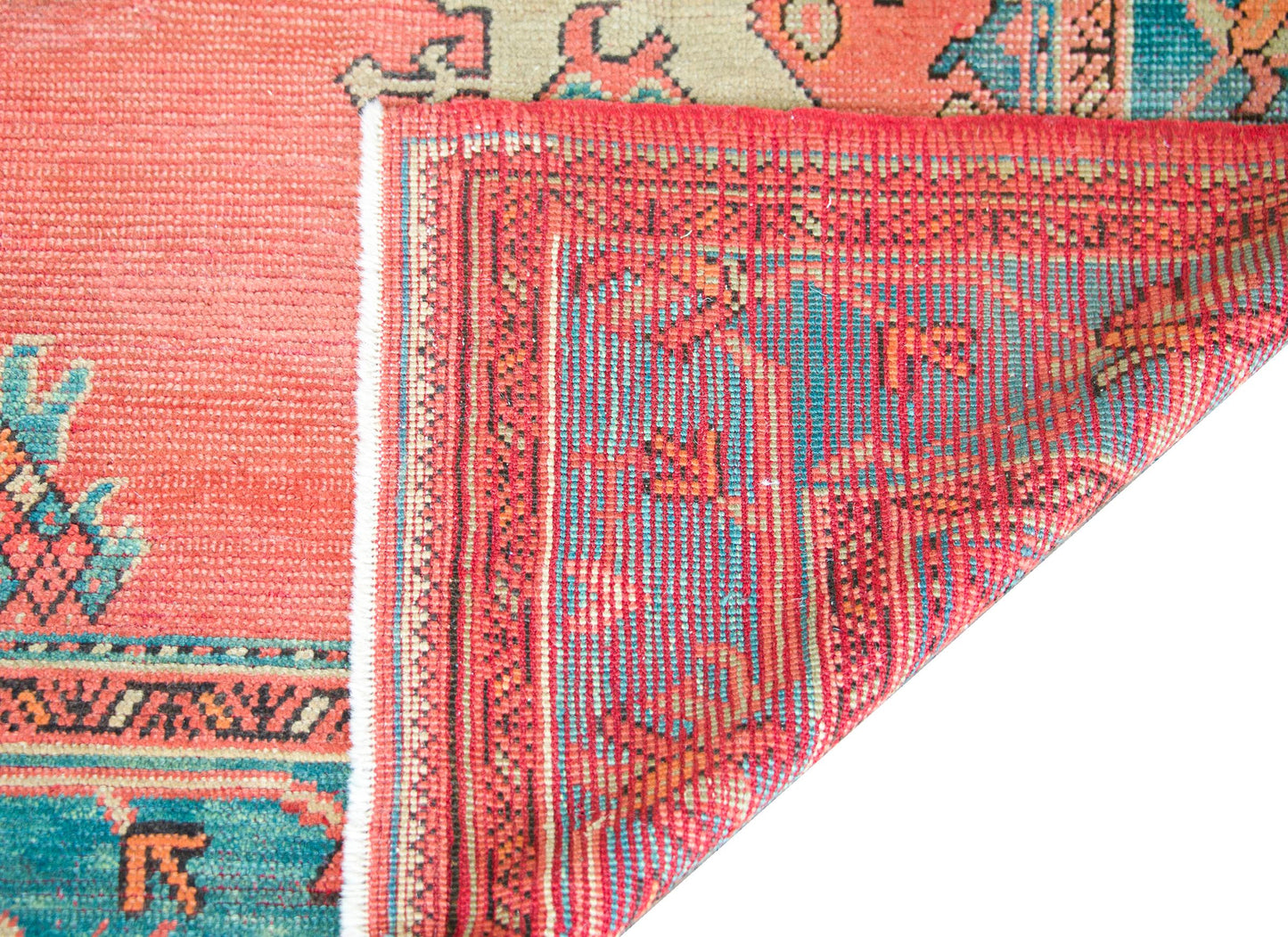 Early 20th Century Turkish Oushak Rug For Sale