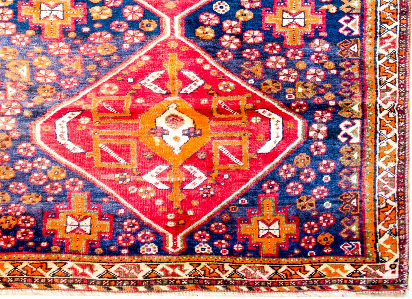 Wonderful Mid-20th Century Shiraz Rug For Sale