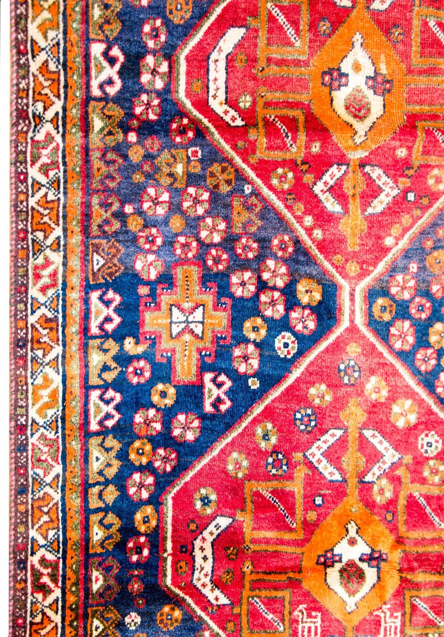 Wonderful Mid-20th Century Shiraz Rug For Sale