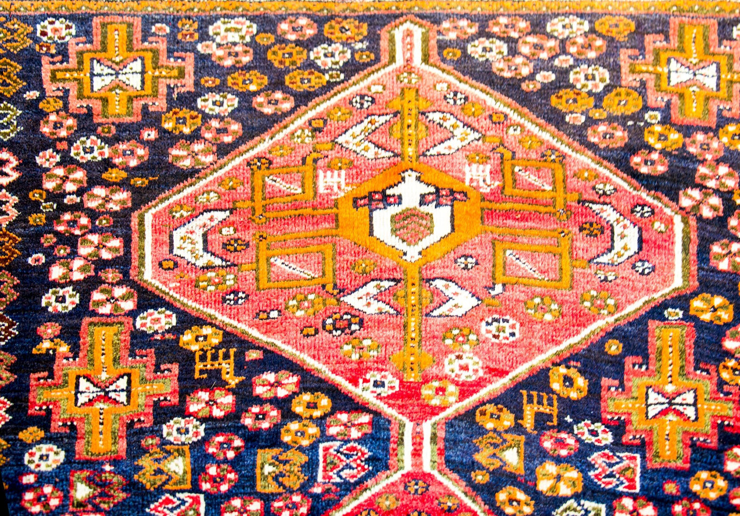 Wonderful Mid-20th Century Shiraz Rug For Sale
