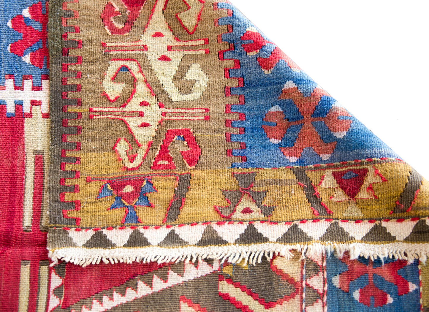 Early 20th Century Turkish Konya Kilim For Sale