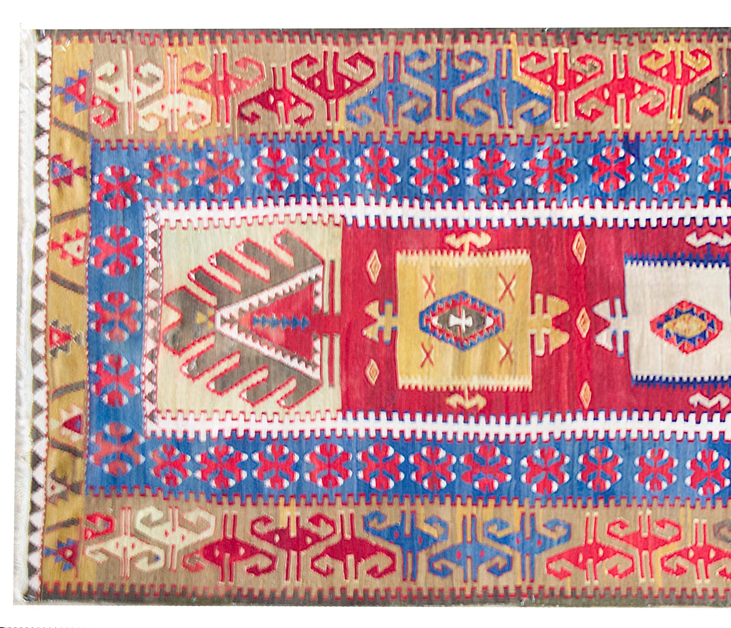 Early 20th Century Turkish Konya Kilim For Sale