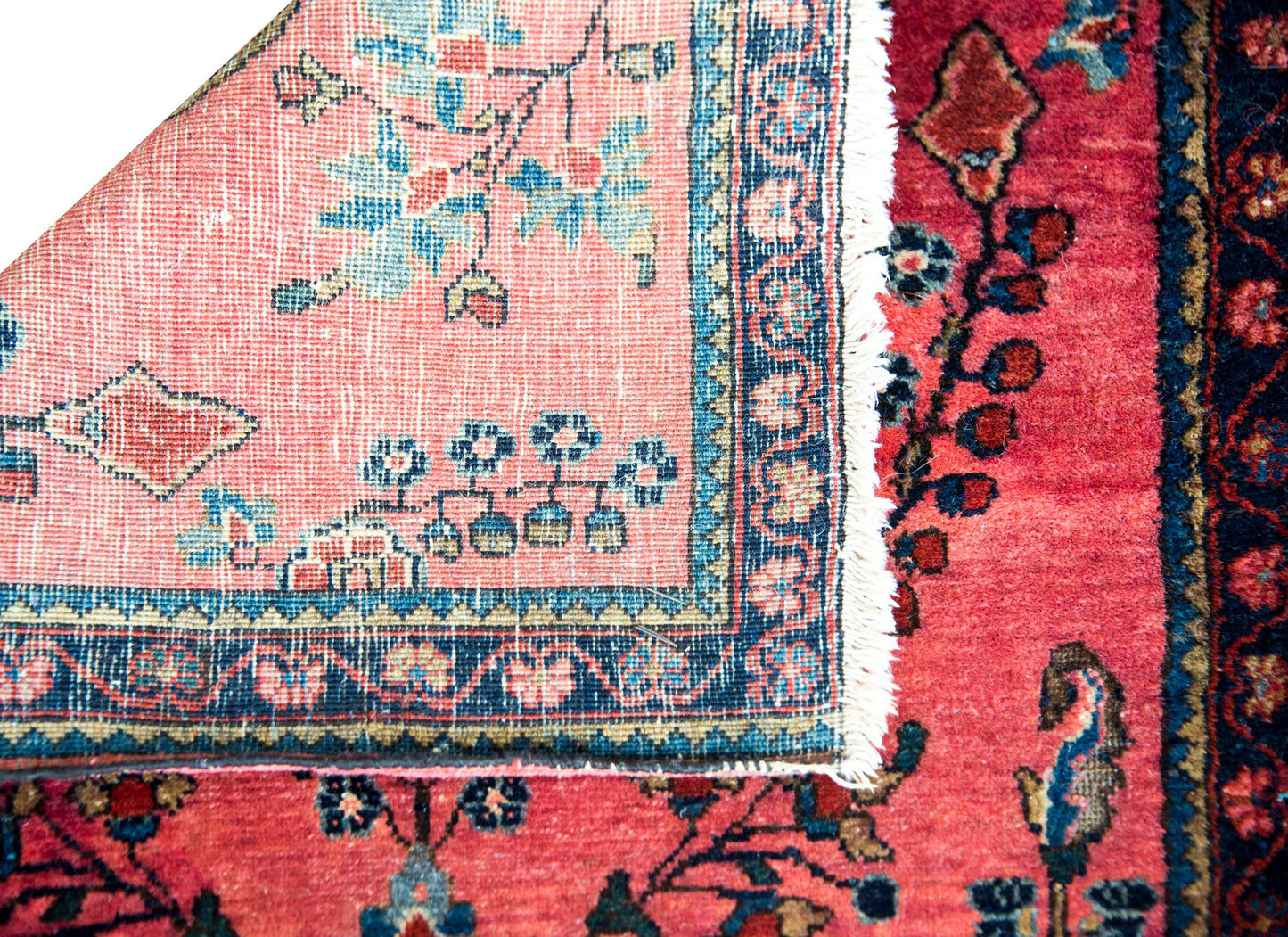 Early 20th Century Persian Sarouk Mohajeran Rug For Sale