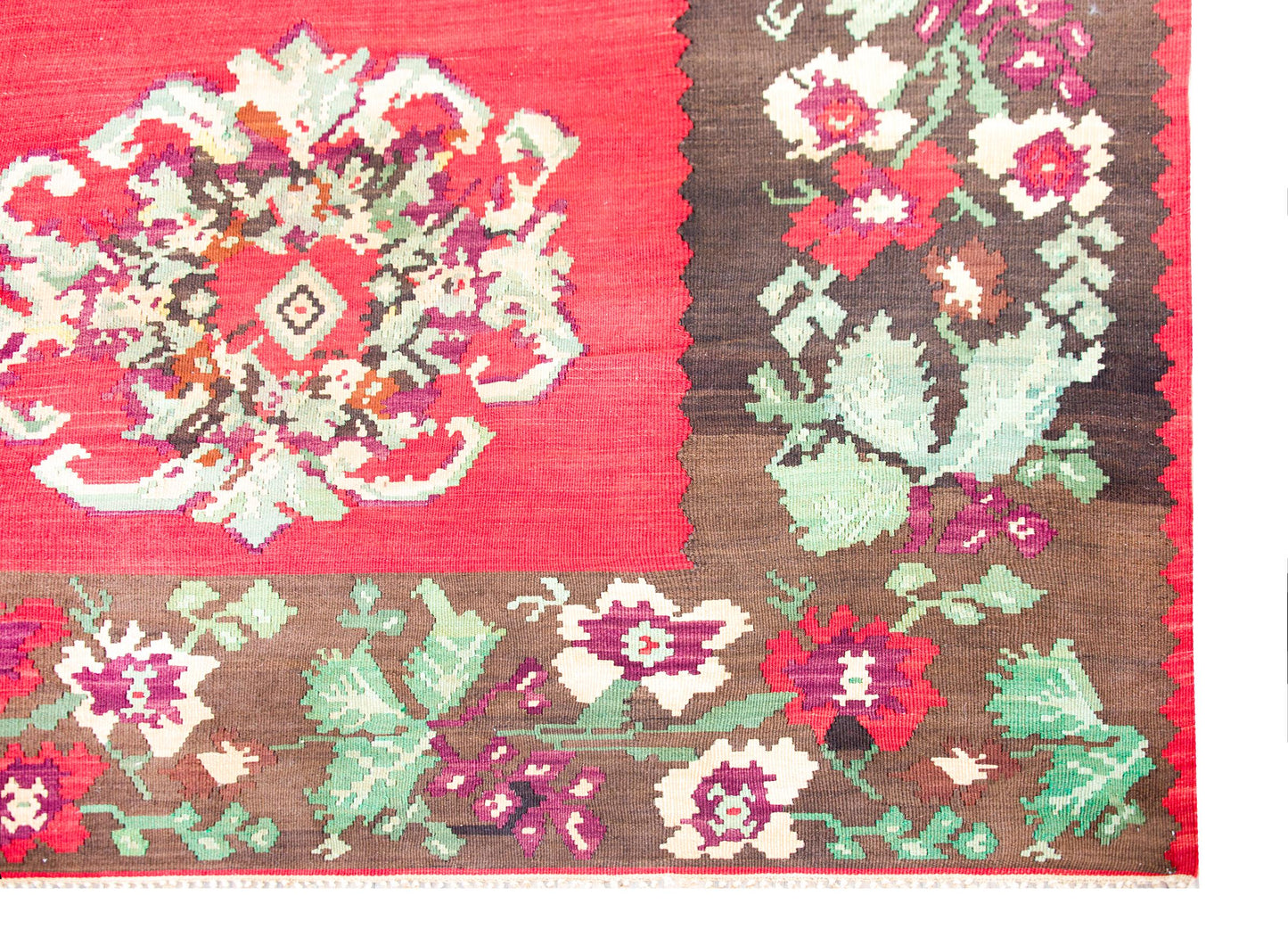 Vintage Turkish Bessarabian Kilim Rug For Sale