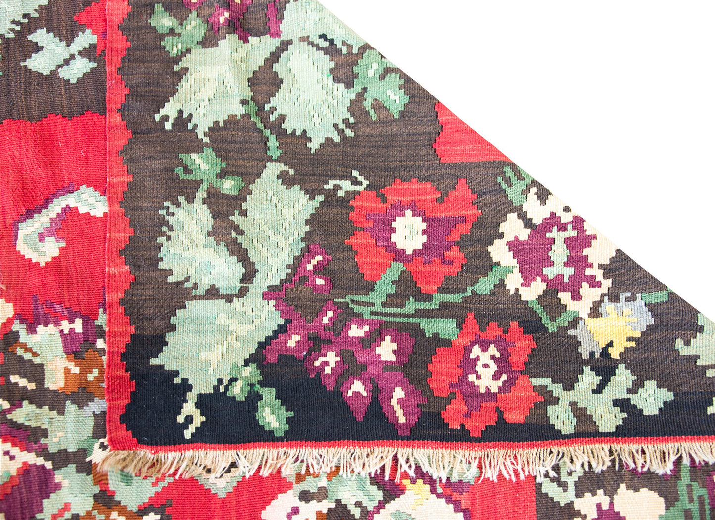 Vintage Turkish Bessarabian Kilim Rug For Sale