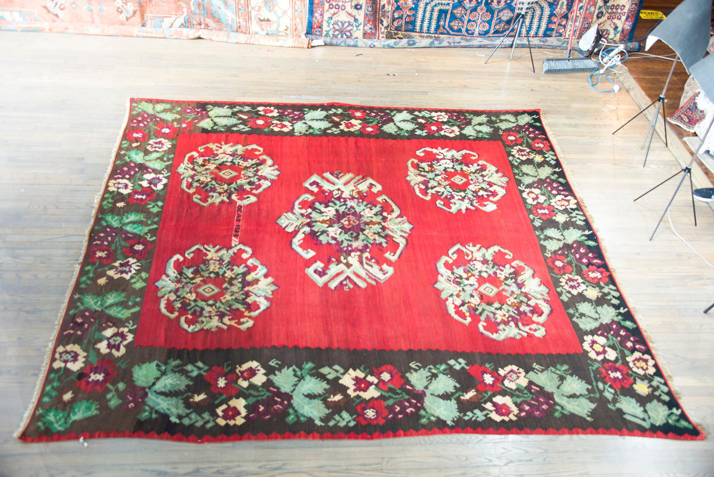 Vintage Turkish Bessarabian Kilim Rug For Sale
