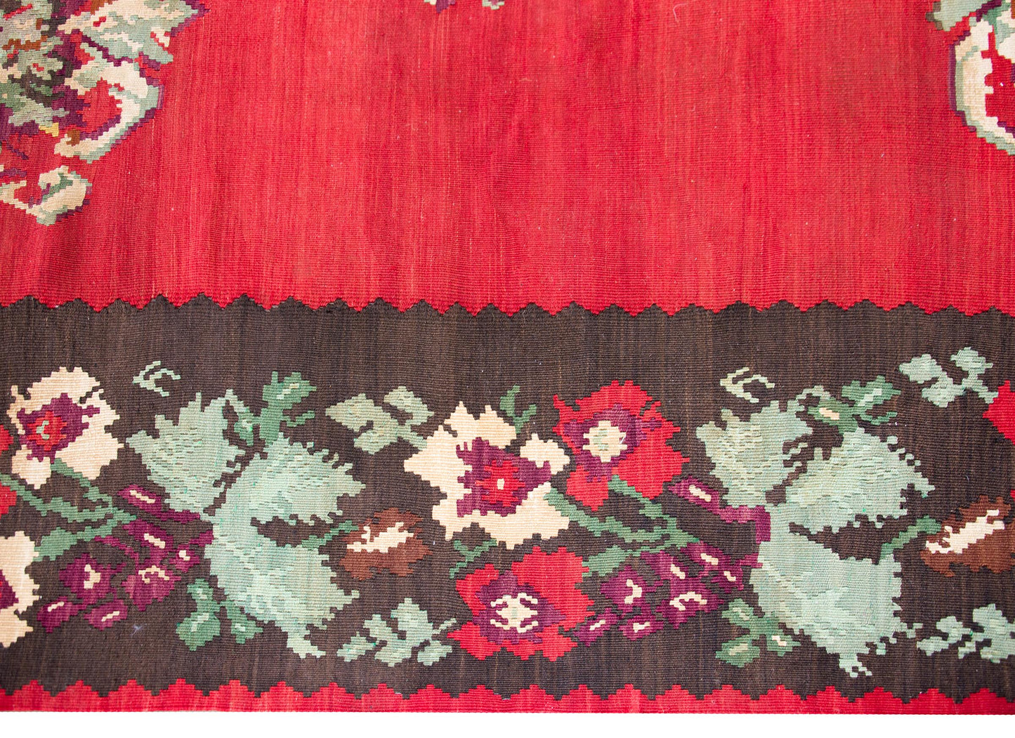 Vintage Turkish Bessarabian Kilim Rug For Sale