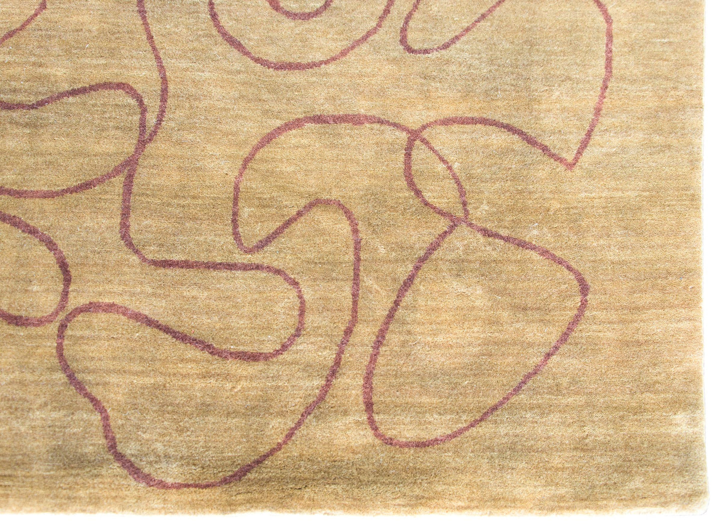 Late 20th Century Indian Gabbeh-Style Rug For Sale