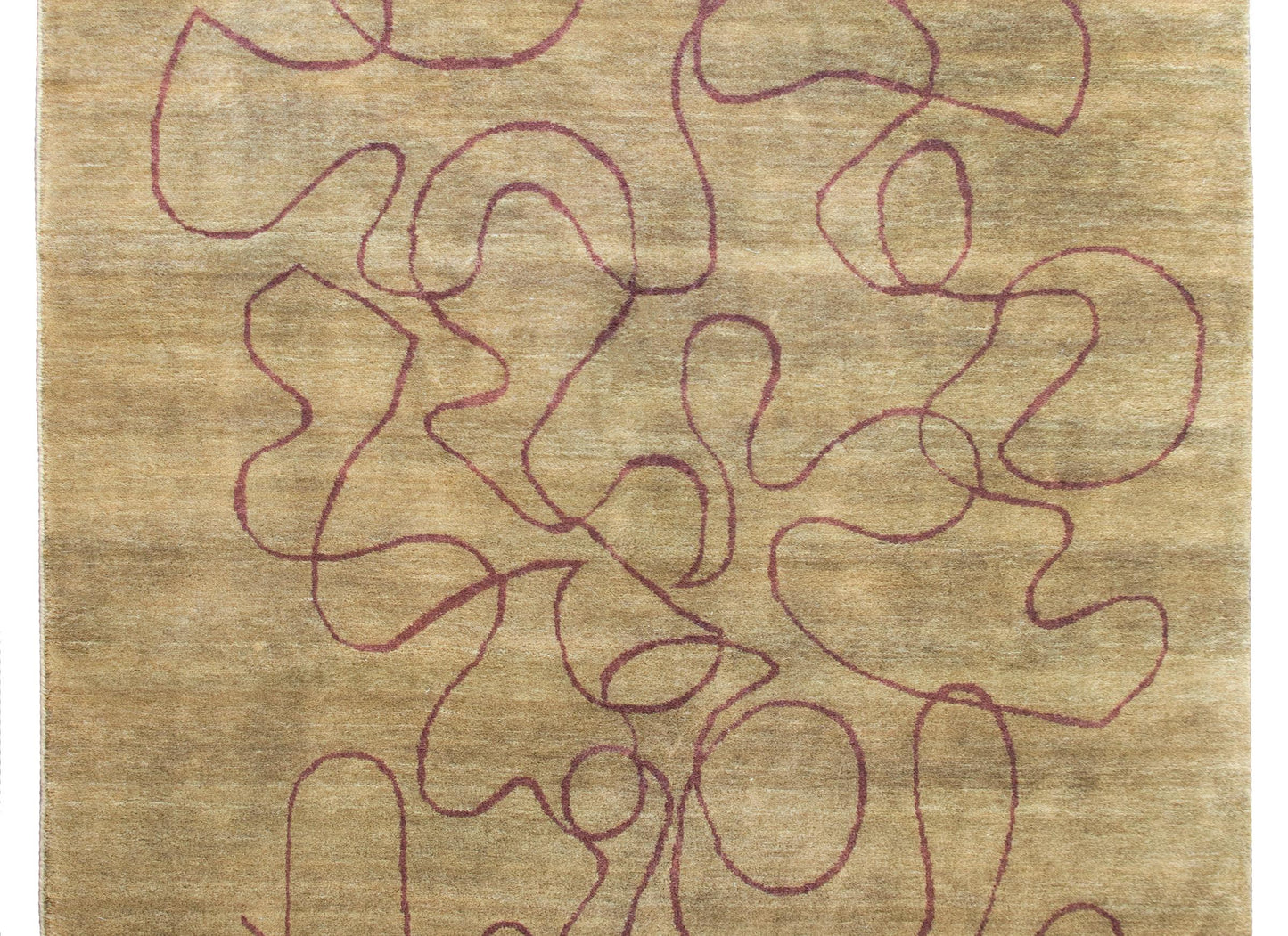 Late 20th Century Indian Gabbeh-Style Rug For Sale