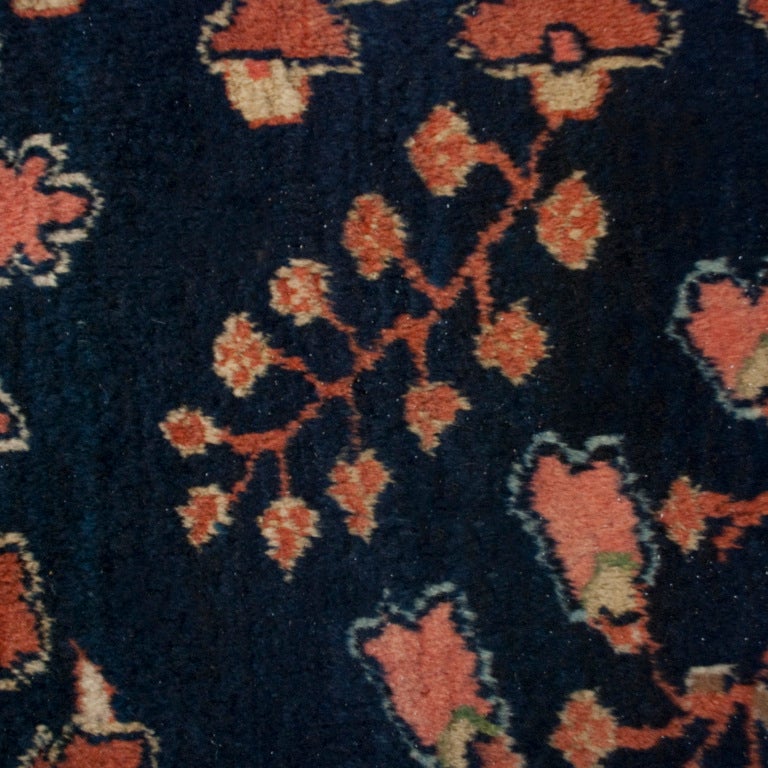 Early 20th Century Saruk Mahajan Carpet For Sale