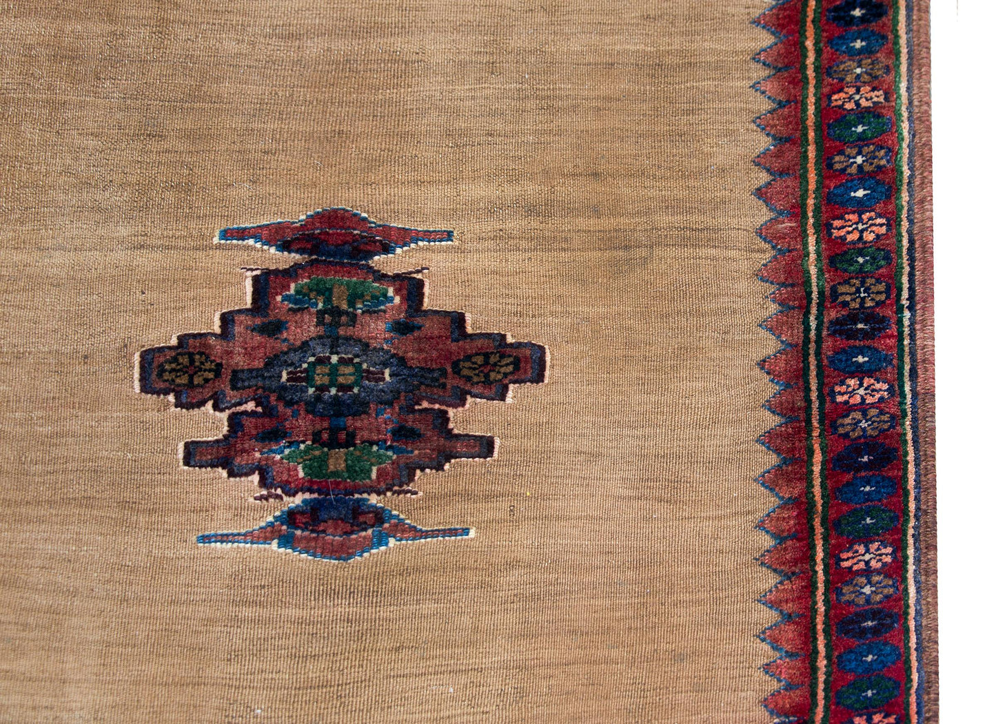 Early 20th Century Persian Afshar Sofreh Rug For Sale