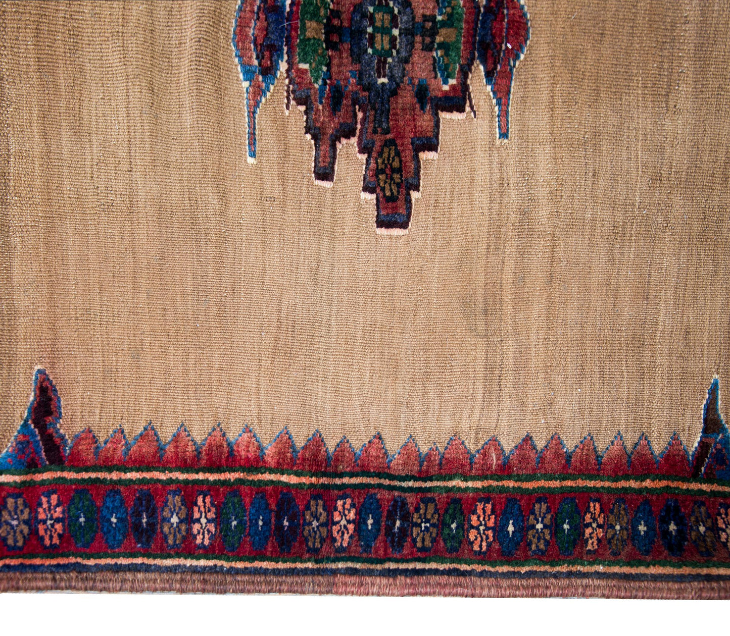 Early 20th Century Persian Afshar Sofreh Rug For Sale