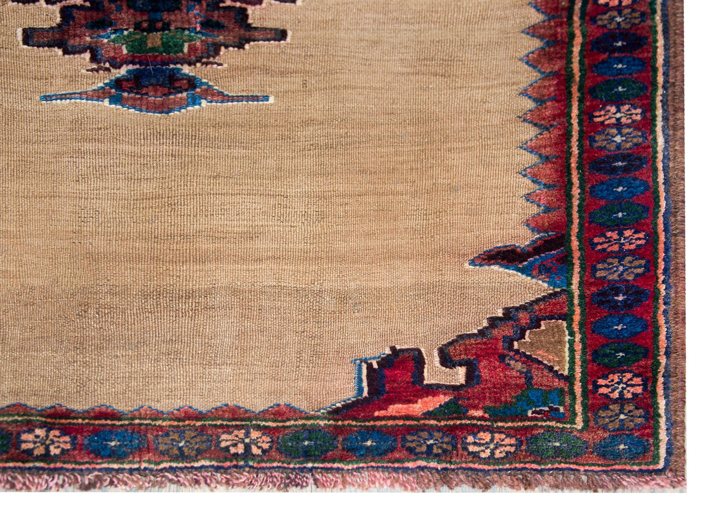 Early 20th Century Persian Afshar Sofreh Rug For Sale