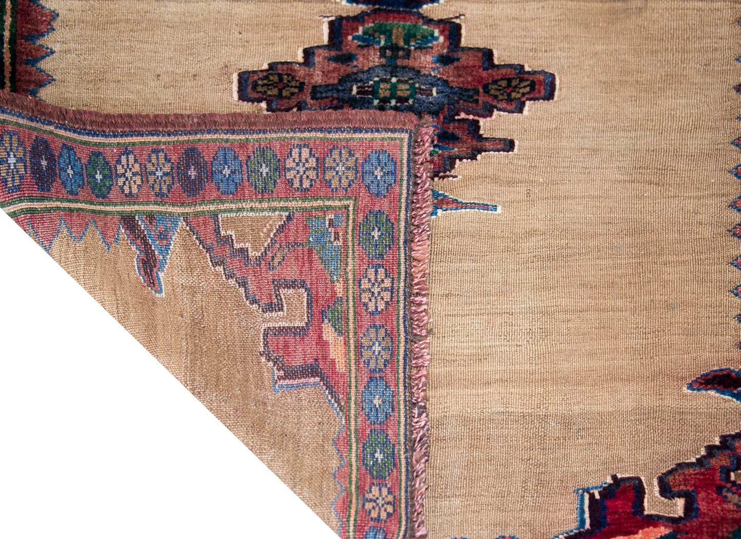 Early 20th Century Persian Afshar Sofreh Rug For Sale