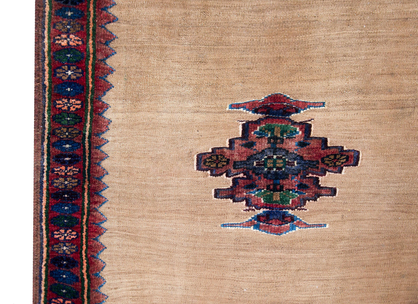 Early 20th Century Persian Afshar Sofreh Rug For Sale