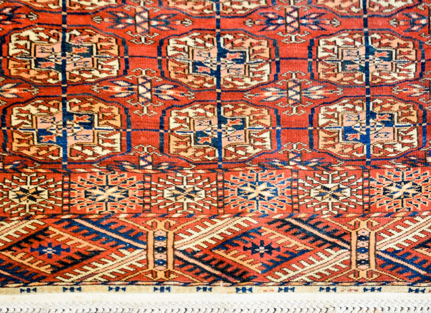 Wonderful Early 20th Century Tekeh Rug For Sale
