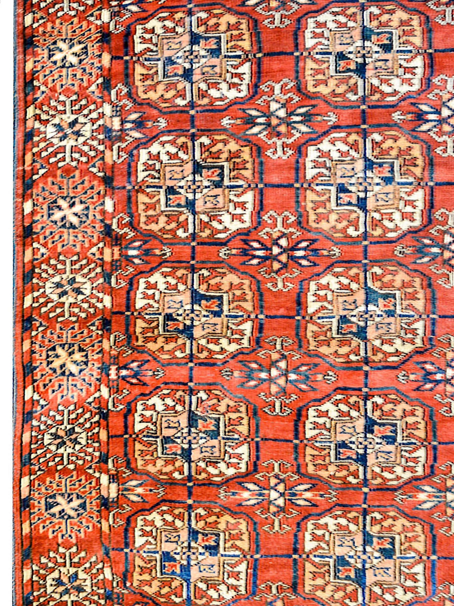 Wonderful Early 20th Century Tekeh Rug For Sale
