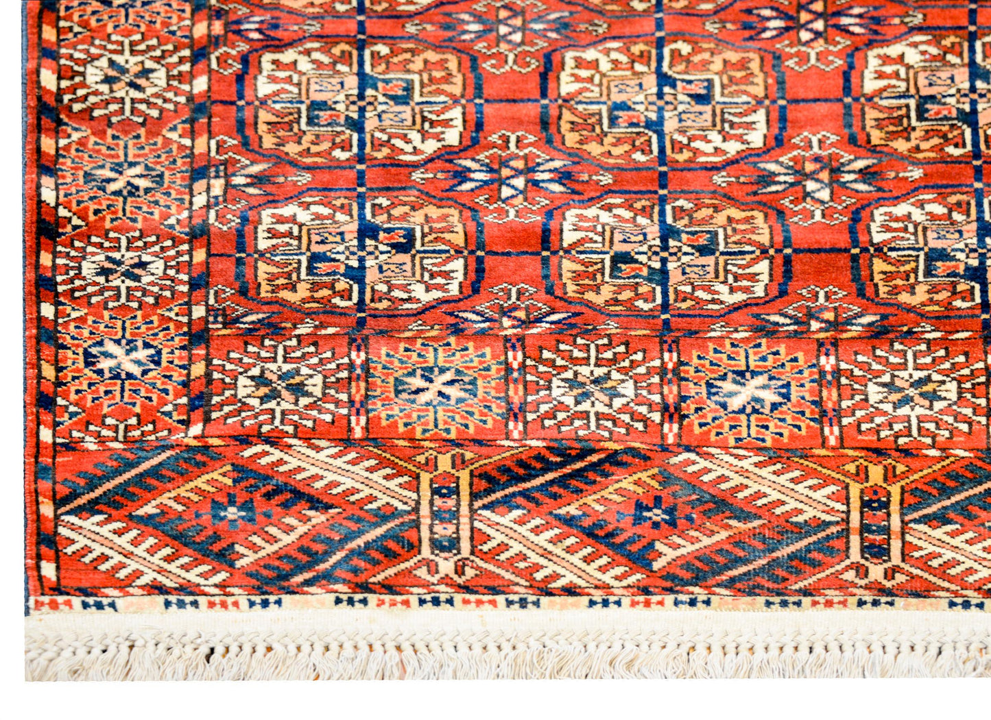 Wonderful Early 20th Century Tekeh Rug For Sale