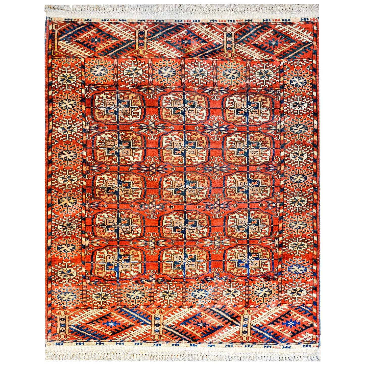 Wonderful Early 20th Century Tekeh Rug For Sale