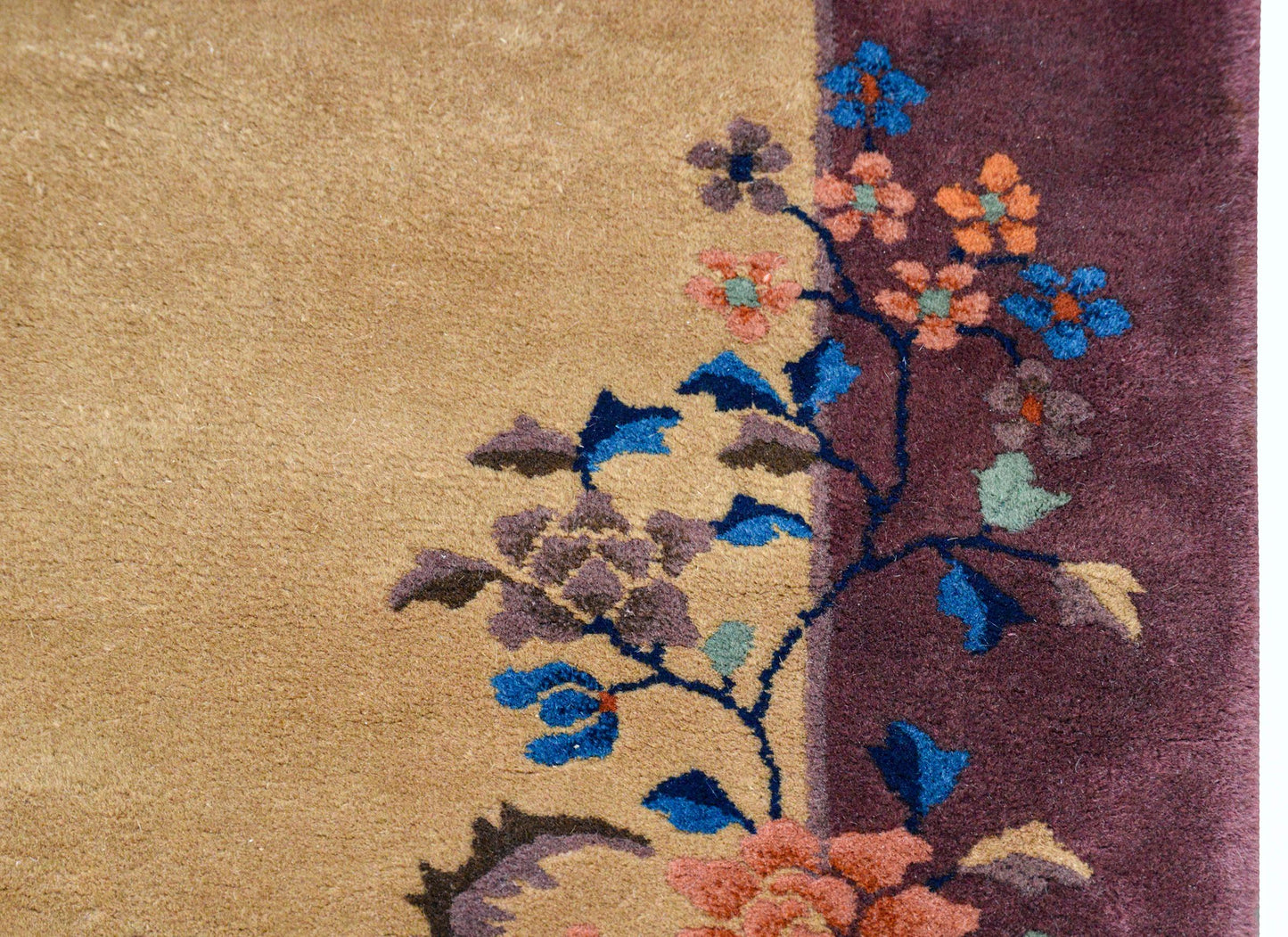 Early 20th Century Chinese Art Deco Rug For Sale