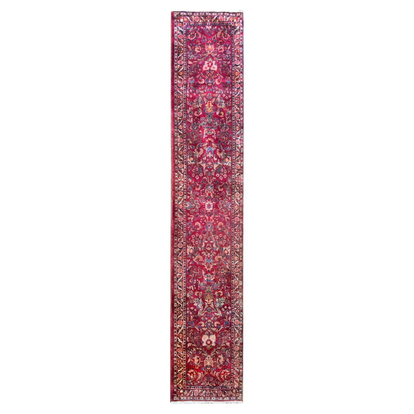 Early 20th Century Persian Sarouk Runner For Sale