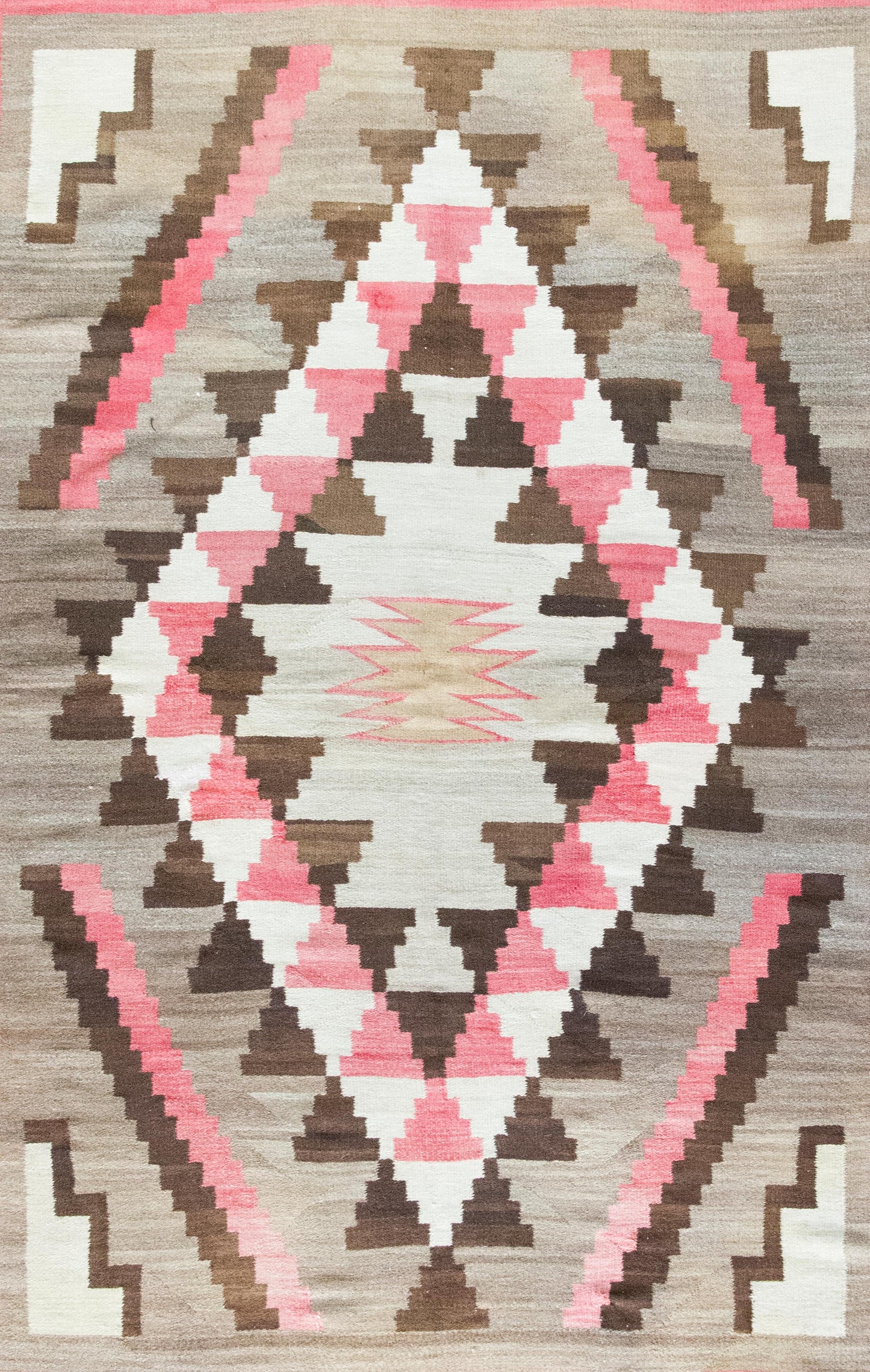 Early 20th Century Native American Navajo Rug
