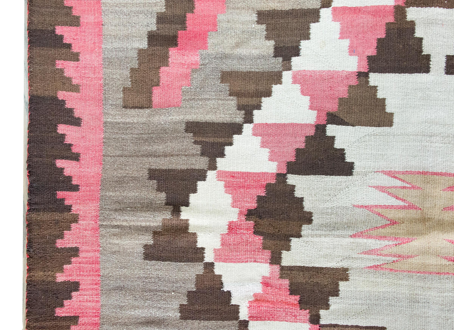 Early 20th Century Native American Navajo Rug