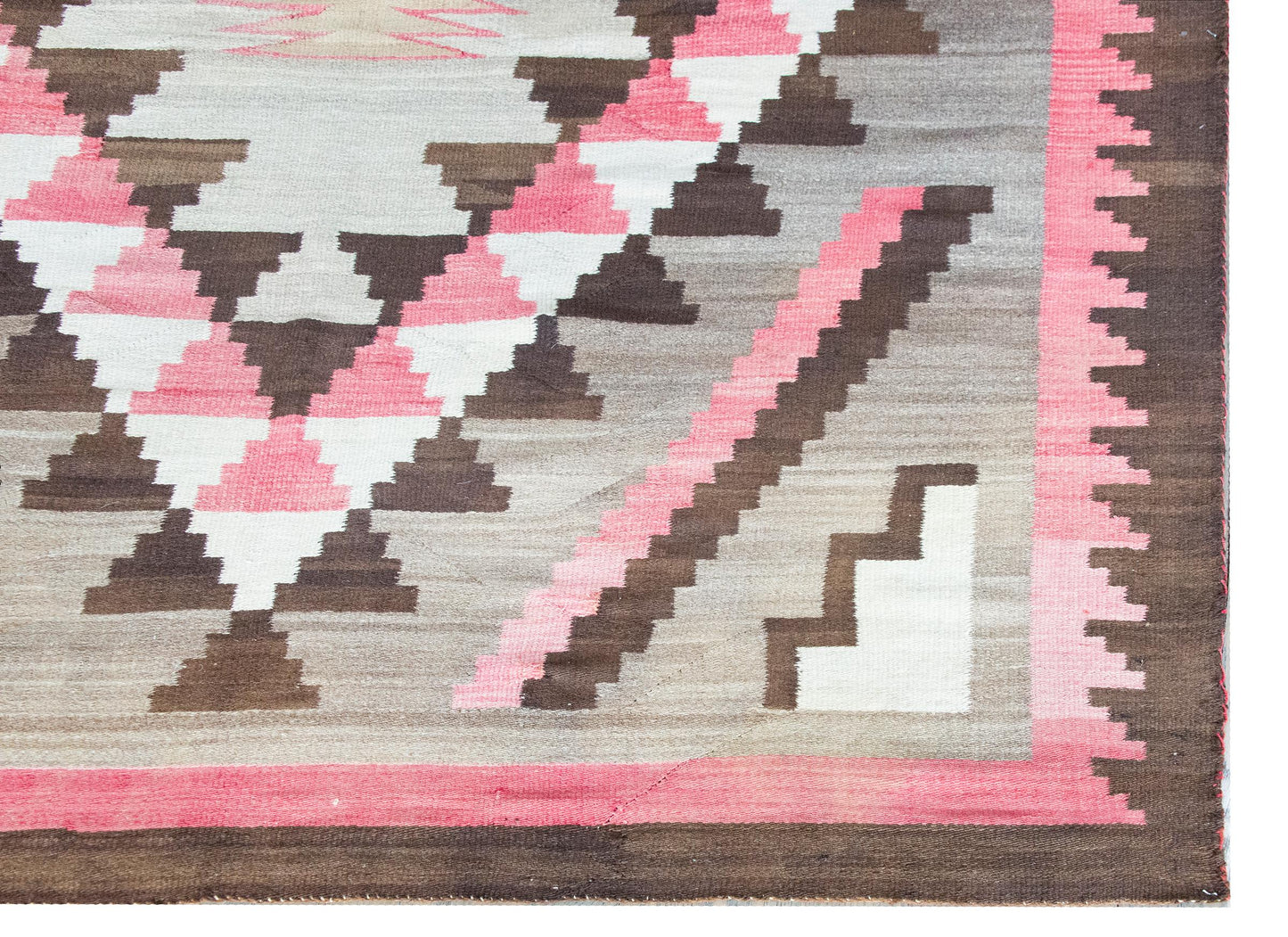 Early 20th Century Native American Navajo Rug