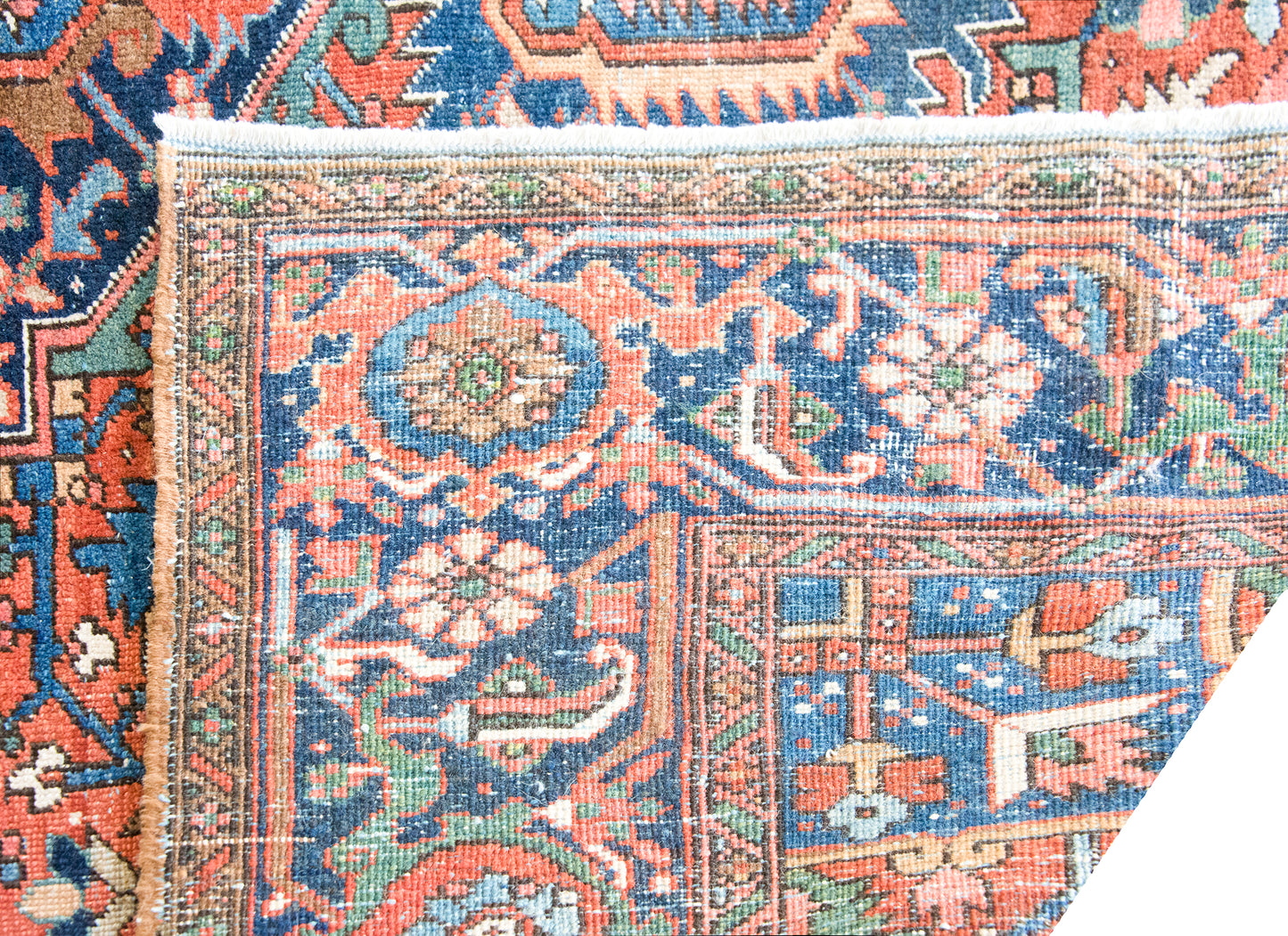 Early 20th Century Persian Heriz Rug For Sale