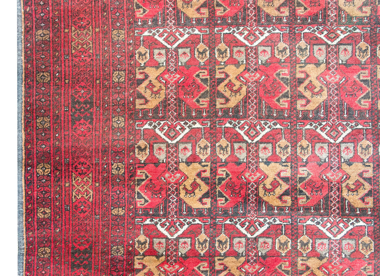 Vintage Afghani Bashir Rug