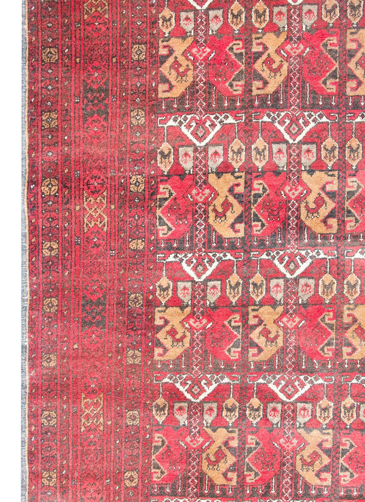 Vintage Afghani Bashir Rug