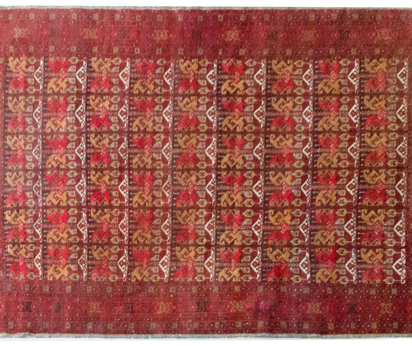 Vintage Afghani Bashir Rug